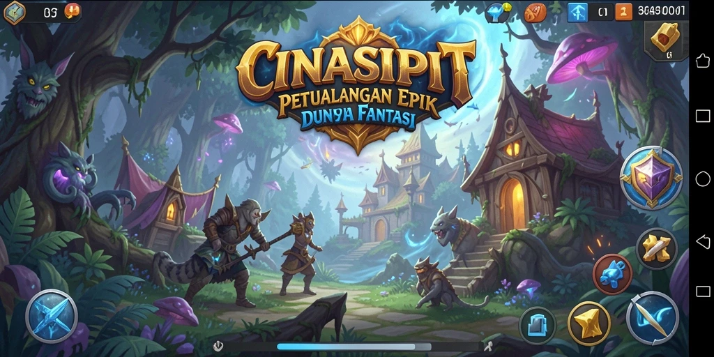 Gameplay menarik dengan karakter unik dan pertarungan seru.