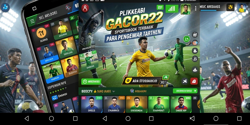 Tampilan gameplay GACOR22 dengan fitur taruhan olahraga.