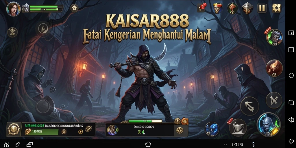 Screenshot menampilkan atmosfer menakutkan dalam permainan KAISAR888.