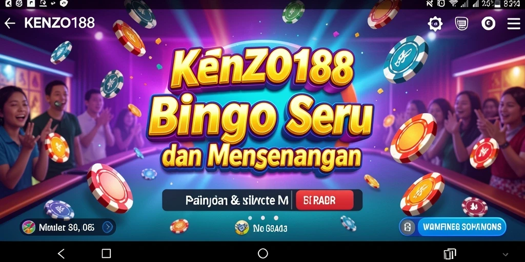 Tangkapan layar menunjukkan gameplay seru dari KENZO188 Bingo.