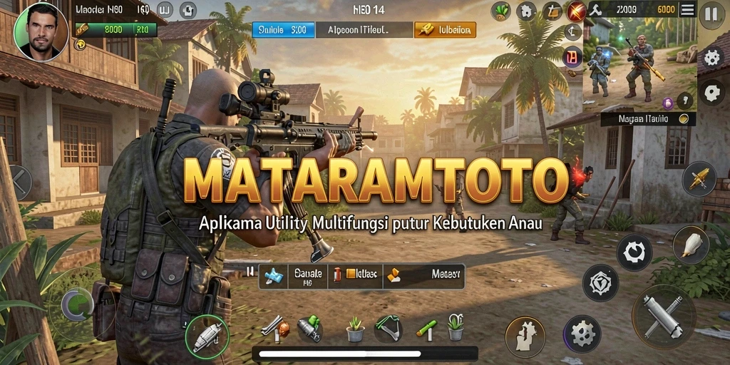 Tampilan antarmuka aplikasi MATARAMTOTO yang modern dan fungsional.