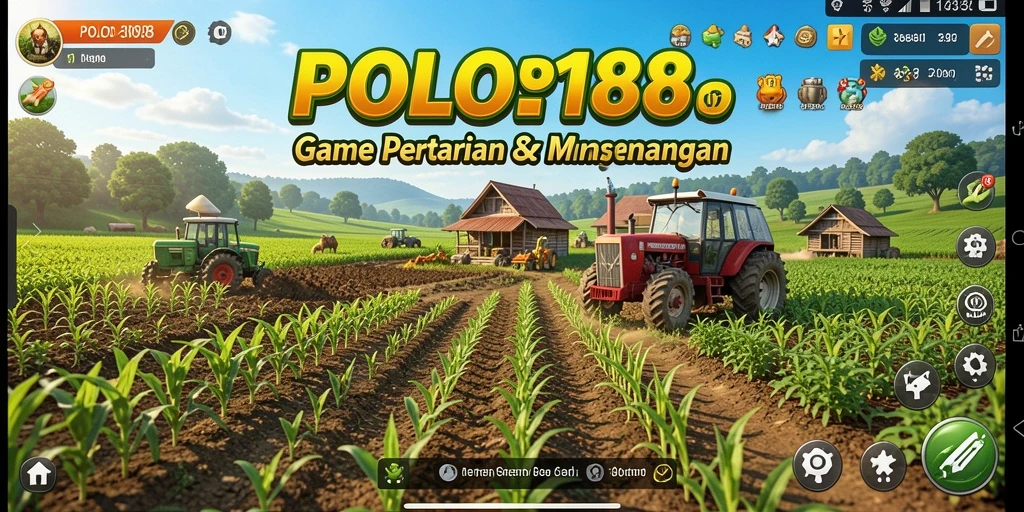 Screenshot POLO188 menampilkan aktivitas seru dalam bertani.