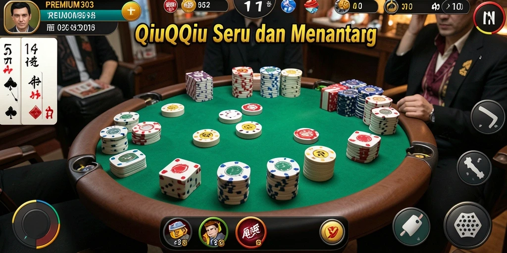 Tampilan gameplay seru dari PREMIUM303 di QiuQiu.